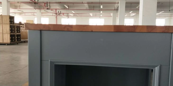 Solid Rubber Wood Butcher Block Cabinet Top