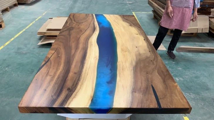 China Solid Wood Desk Top Factory