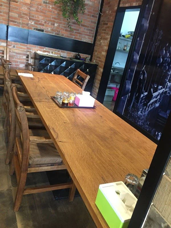 White Oak Edge Glued Counter Top Factory