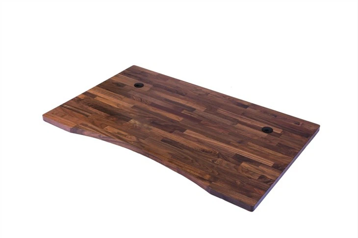 Black Walnut Wood Office Desk Top Factory