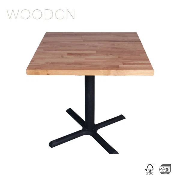 Beech Solid Wood Butcher Block Dining Table Top
