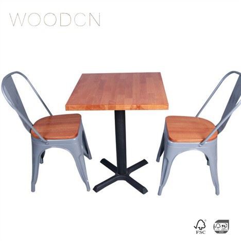 Tavolo da pranzo da macellaio in legno massello di faggio