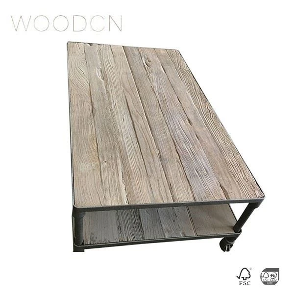 Oak Wood Solid Wood Butcher Block Dining Table Top