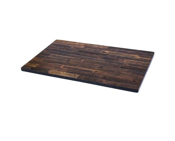Veneer Recycle Old Elm Wood Desk Top Manufacturers