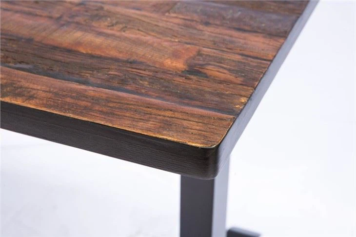 Veneer Recycle Old Elm Wood Desk Top Suppliers